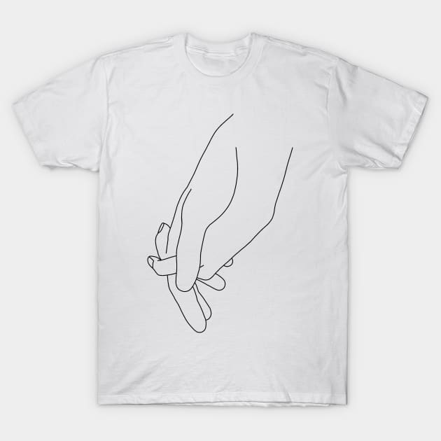 Hold my hand T-Shirt by katielavigna